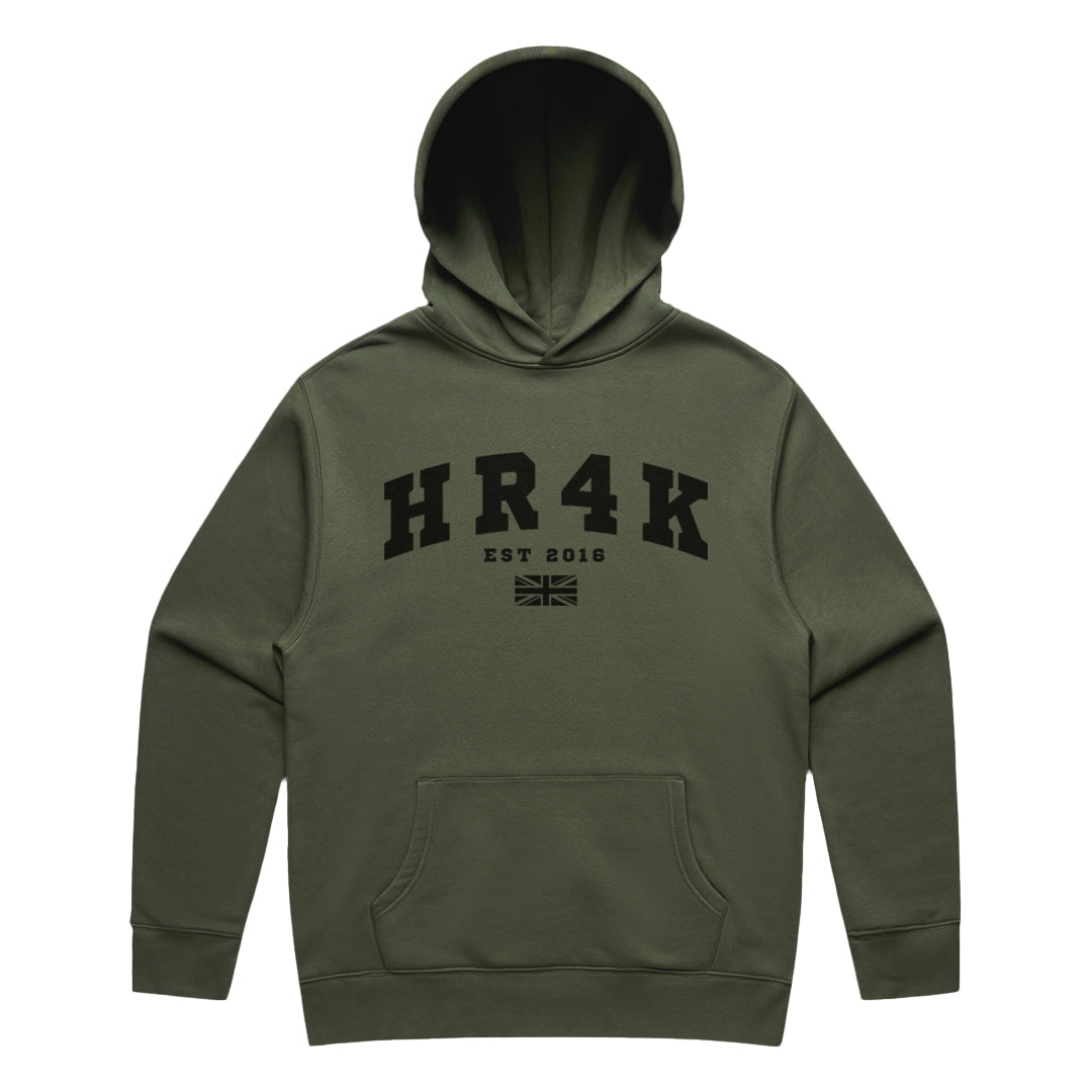 HR4K Mens Relaxed Fit Varsity Hoodie