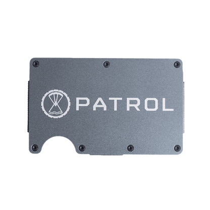 Grey Patrol EDC wallet, RFID blocking card holder wallet.