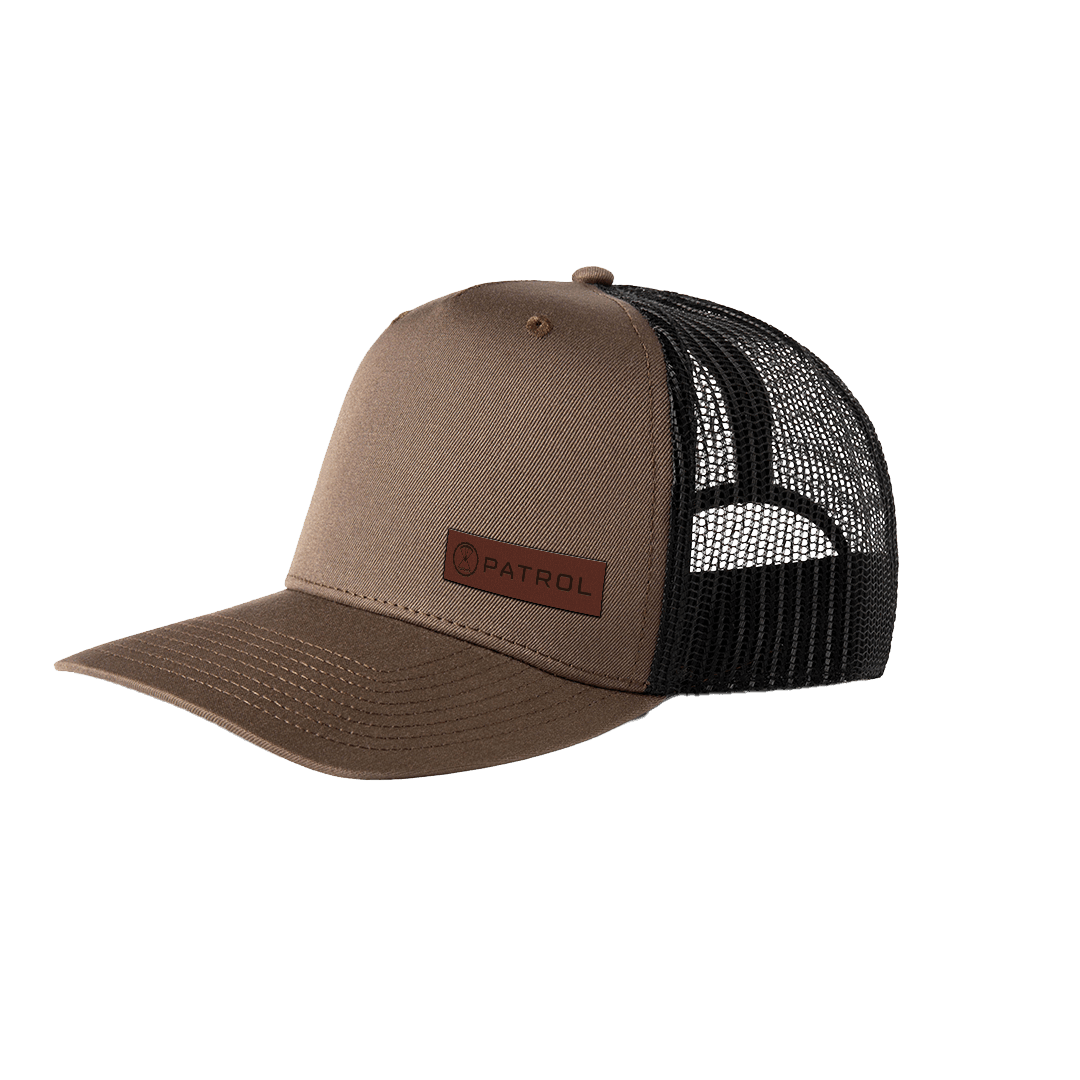 Walut Patrol Trucker Cap, Canvas trucker cap, outdoor clothing