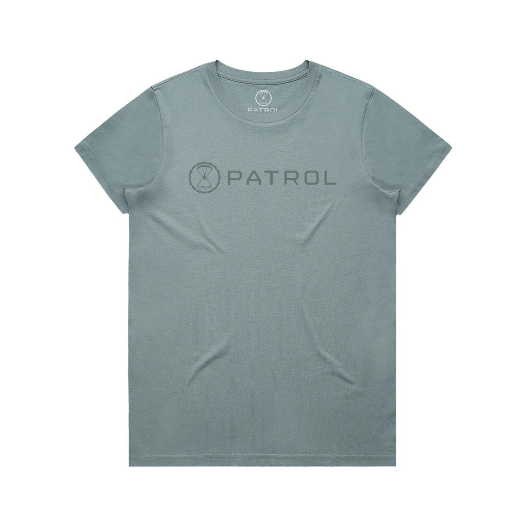 Mineral Patrol Womens Basics Tee, 100% cotton outdoor clothing