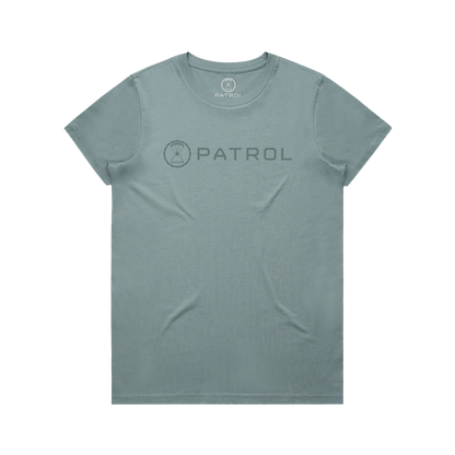 Mineral Patrol Womens Basics Tee, 100% cotton outdoor clothing