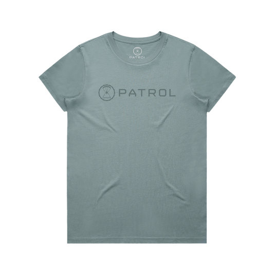 Mineral Patrol Womens Basics Tee, 100% cotton outdoor clothing