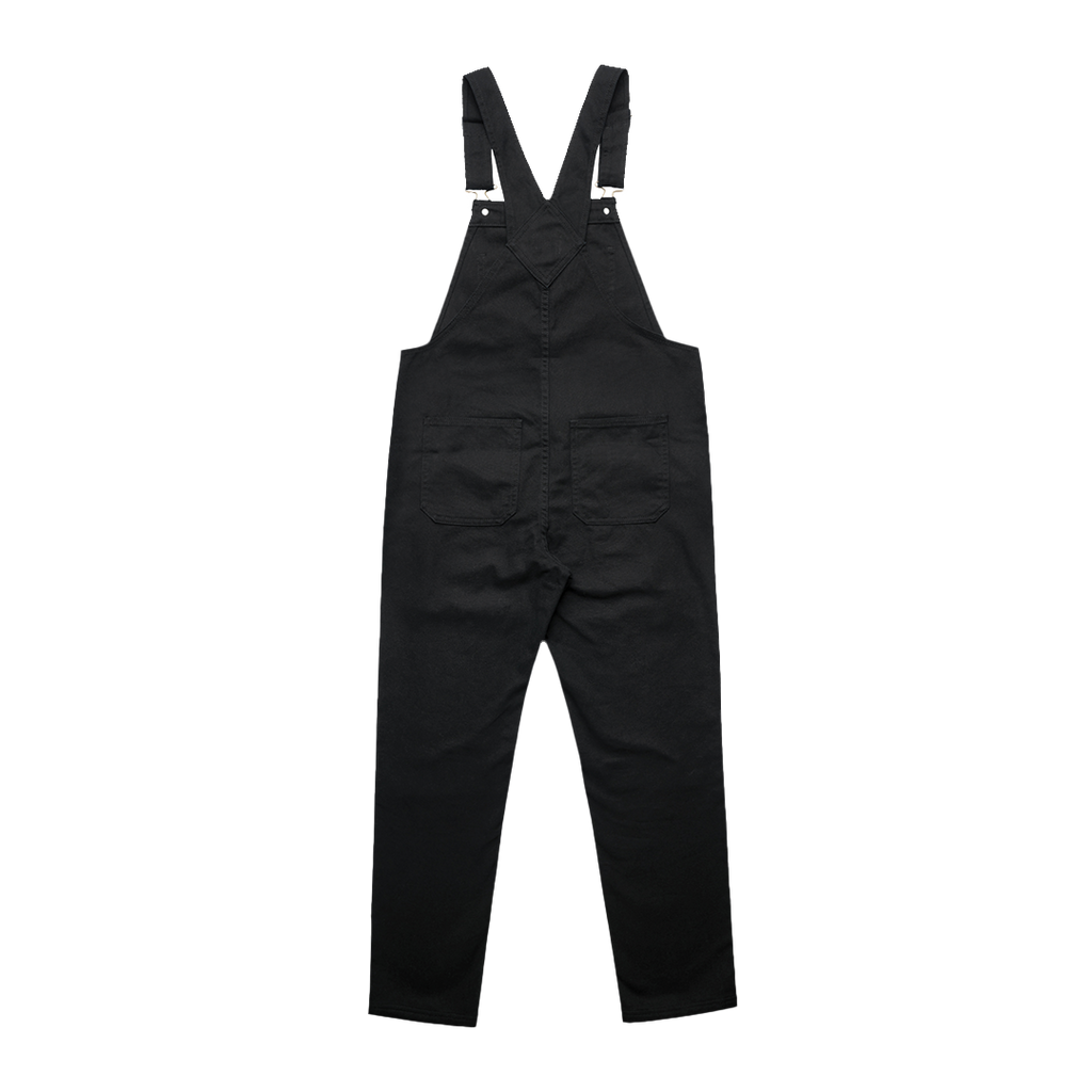 Black Patrol Womens Dungrees Front, Outdoor clothing overalls, 100% Duck Cotton Canvas